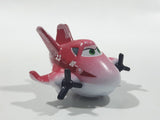 Disney Pixar Planes Rochelle Twin Propeller Airplane Pink Roller Ball Die Cast Toy Aircraft Vehicle
