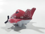 Disney Pixar Planes Rochelle Twin Propeller Airplane Pink Roller Ball Die Cast Toy Aircraft Vehicle