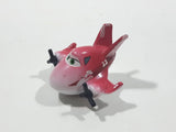 Disney Pixar Planes Rochelle Twin Propeller Airplane Pink Roller Ball Die Cast Toy Aircraft Vehicle