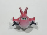 Disney Pixar Planes Rochelle Twin Propeller Airplane Pink Roller Ball Die Cast Toy Aircraft Vehicle