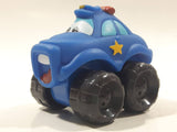 2008 Hasbro Tonka Lil Chuck & Friends Police Cop Car Blue Plastic Toy Car Vehicle
