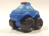 2008 Hasbro Tonka Lil Chuck & Friends Police Cop Car Blue Plastic Toy Car Vehicle
