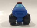 2008 Hasbro Tonka Lil Chuck & Friends Police Cop Car Blue Plastic Toy Car Vehicle
