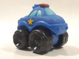 2008 Hasbro Tonka Lil Chuck & Friends Police Cop Car Blue Plastic Toy Car Vehicle