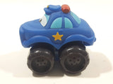 2008 Hasbro Tonka Lil Chuck & Friends Police Cop Car Blue Plastic Toy Car Vehicle