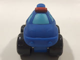 2008 Hasbro Tonka Lil Chuck & Friends Police Cop Car Blue Plastic Toy Car Vehicle