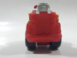 2008 Hasbro Tonka Lil Chuck & Friends Fire Truck Red and White Plastic Toy Car Vehicle