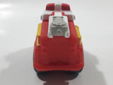 2008 Hasbro Tonka Lil Chuck & Friends Fire Truck Red and White Plastic Toy Car Vehicle