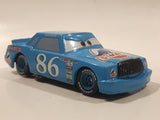 Disney Pixar Cars Dinoco #86 Blue Die Cast Toy Car Vehicle Missing a Wheel