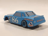 Disney Pixar Cars Dinoco #86 Blue Die Cast Toy Car Vehicle Missing a Wheel