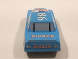 Disney Pixar Cars Dinoco #86 Blue Die Cast Toy Car Vehicle Missing a Wheel