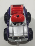 2001 Maisto Hasbro Tonka Lil Chuck & Friends Truck Grey Purple Red Die Cast Toy Car Vehicle