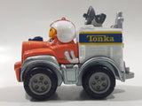 2002 Maisto Hasbro Tonka Lil Chuck & Friends Lil Chuck Orange and White Die Cast Toy Car Vehicle