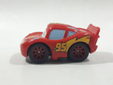 Disney Pixar Cars Lightning McQueen #95 Red Plastic Die Cast Toy Car Vehicle