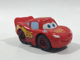 Disney Pixar Cars Lightning McQueen #95 Red Plastic Die Cast Toy Car Vehicle
