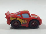Disney Pixar Cars Lightning McQueen #95 Red Plastic Die Cast Toy Car Vehicle