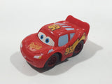 Disney Pixar Cars Lightning McQueen #95 Red Plastic Die Cast Toy Car Vehicle