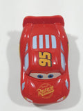 Disney Pixar Cars Lightning McQueen #95 Red Plastic Die Cast Toy Car Vehicle
