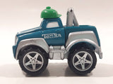 2000 Maisto Hasbro Tonka Lil Chuck & Friends Truck Green and Grey Die Cast Toy Car Vehicle