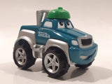 2000 Maisto Hasbro Tonka Lil Chuck & Friends Truck Green and Grey Die Cast Toy Car Vehicle
