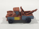 Disney Pixar Cars Tow Mater Brown Tow Truck Mini PVC Hard Rubber Toy Car Vehicle