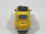 Disney Pixar Cars Yellow PVC Hard Rubber Toy Car Vehicle