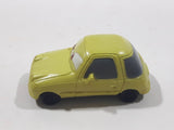 Disney Pixar Cars Acer Lime Yellow Plastic Die Cast Toy Car Vehicle