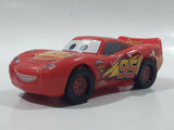DecoPac Disney Pixar Cars #95 Lightning McQueen Red Plastic Die Cast Toy Car Vehicle
