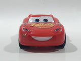 DecoPac Disney Pixar Cars #95 Lightning McQueen Red Plastic Die Cast Toy Car Vehicle