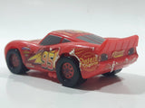 DecoPac Disney Pixar Cars #95 Lightning McQueen Red Plastic Die Cast Toy Car Vehicle
