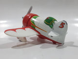 Mattel Disney Pixar Planes #5 Propeller Airplane El Chupacabra White Red Green Die Cast Toy Aircraft Vehicle X9463