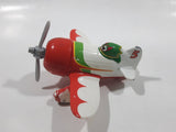Mattel Disney Pixar Planes #5 Propeller Airplane El Chupacabra White Red Green Die Cast Toy Aircraft Vehicle X9463