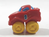 Hasbro Lil Chuck & Friends #9 Red Miniature Plastic Die Cast Toy Car Vehicle