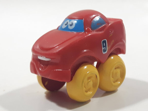 Hasbro Lil Chuck & Friends #9 Red Miniature Plastic Die Cast Toy Car Vehicle