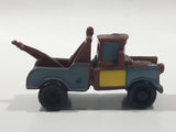 Disney Pixar Cars Tow Mater Brown Tow Truck Mini PVC Hard Rubber Toy Car Vehicle