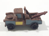 Disney Pixar Cars Tow Mater Brown Tow Truck Mini PVC Hard Rubber Toy Car Vehicle