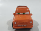 Disney Pixar Cars Orange Hatchback Mini PVC Hard Rubber Toy Car Vehicle