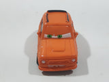 Disney Pixar Cars Orange Hatchback Mini PVC Hard Rubber Toy Car Vehicle