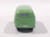 Disney Pixar Cars VW Bus Fillmore Volkswagen Groovy Love Flower Power Van Green Mini PVC Hard Rubber Toy Car Vehicle