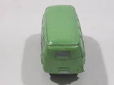 Disney Pixar Cars VW Bus Fillmore Volkswagen Groovy Love Flower Power Van Green Mini PVC Hard Rubber Toy Car Vehicle