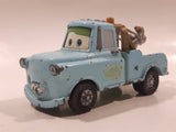 Disney Pixar Cars Tow Mater Light Blue Die Cast Toy Car Vehicle - No Hook - Broken Cable