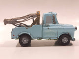Disney Pixar Cars Tow Mater Light Blue Die Cast Toy Car Vehicle - No Hook - Broken Cable