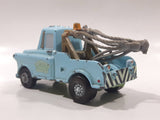 Disney Pixar Cars Tow Mater Light Blue Die Cast Toy Car Vehicle - No Hook - Broken Cable