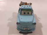 Disney Pixar Cars Tow Mater Light Blue Die Cast Toy Car Vehicle - No Hook - Broken Cable