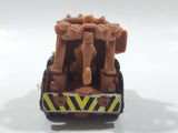 Disney Pixar Cars Tow Mater Deputy Police Cop Tow Truck Brown Plastic Die Cast Toy Car Vehicle - Broken Mirrors