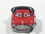 Disney Pixar Cars #95 Hudson Hornet with Headphones Red Plastic Die Cast Toy Car Vehicle