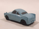 Disney Pixar Cars Light Blue Green Car Mini PVC Hard Rubber Toy Car Vehicle