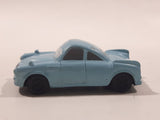 Disney Pixar Cars Light Blue Green Car Mini PVC Hard Rubber Toy Car Vehicle