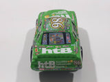 Disney Pixar Cars Chick Hicks HTB Hostile Takeover Bank #86 Green Plastic Die Cast Toy Car Vehicle