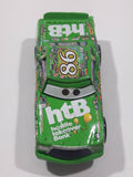 Disney Pixar Cars Chick Hicks HTB Hostile Takeover Bank #86 Green Plastic Die Cast Toy Car Vehicle